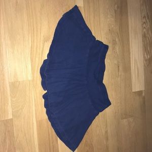 Blue skort